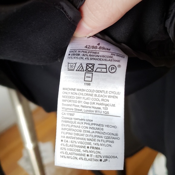 Banana Republic One Button Soft Blazer Size 4 NWT - Picture 6 of 7